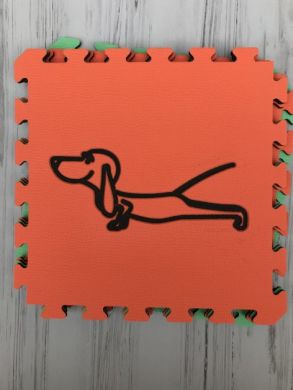 Дитячий килимок-пазл Happy Dog 180смх90см 8 елементів 230413075, 180х90