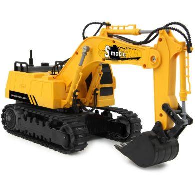 Екскаватор на радіокеруванні S-Matic 2,4GHz, жовтий Jamara 406310