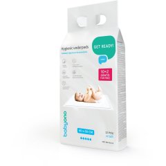 Гігієнічна пелюшка (40х60 см ) 10 шт+2 шт Babyono 513/12