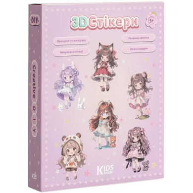 Іграшка для складання. 3D Аніме картинка KIDS TEAM 037-56KA