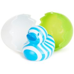 Игрушка для ванной Munchkin Утенок голубой с белым 012309.03, Голубой