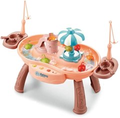 Игрушка рыбалка-карусель с музыкой и светом QY9996