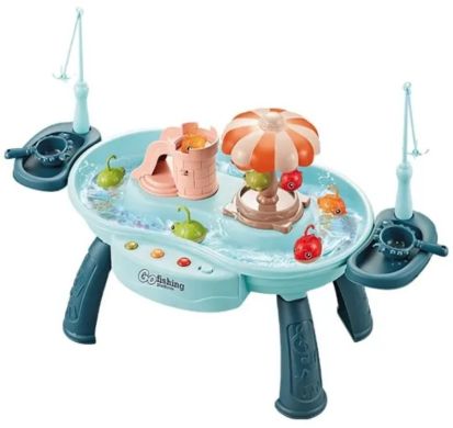 Игрушка рыбалка-карусель с музыкой и светом QY9996