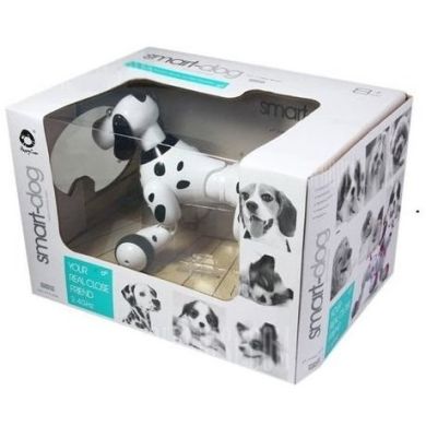 Іграшка-робот Happy Cow Собака на радіокеруванні біло-чорна HC-777-338b