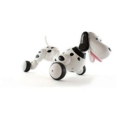 Іграшка-робот Happy Cow Собака на радіокеруванні біло-чорна HC-777-338b
