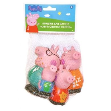 Игрушки для ванны Семья свинки Пеппы Peppa Pig 122258