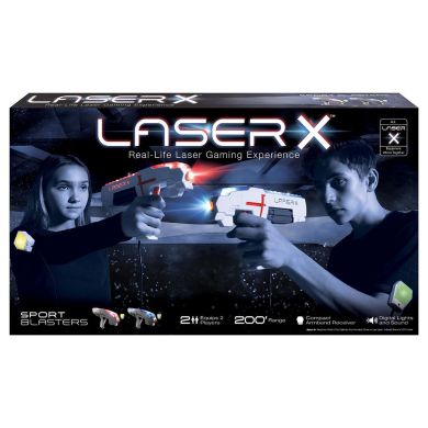Ігровий набір для лазерних боїв Laser X Sport для двох гравців 88842