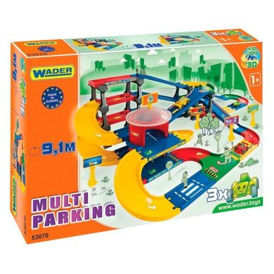 Игровой набор Паркинг с трассой Wader 53070