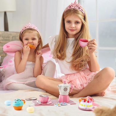 Игровой набор для пикника с корзиной Кофейный набор XIE SHENG TOYS 9090B