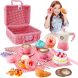 Игровой набор для пикника с корзиной Кофейный набор XIE SHENG TOYS 9090B