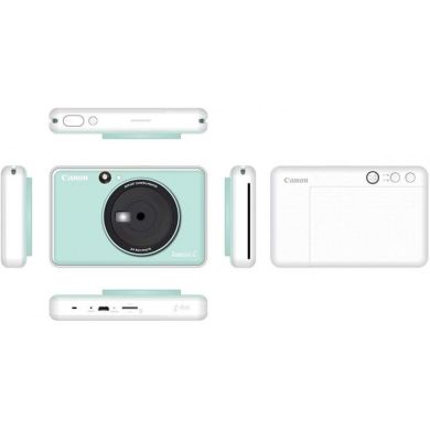 Камера моментальной печати Canon Zoemini C Mint Green + 30 листов Zink PhotoPaper 3884C032