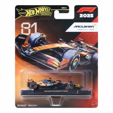 Коллекционный болид McLaren Oscar Piastri #81 Formula 1 Hot Wheels JKD81