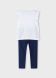 Комплект одежды для девочки леггинсы, футболка без рукава 6E, р.92 Синий Mayoral 3703
