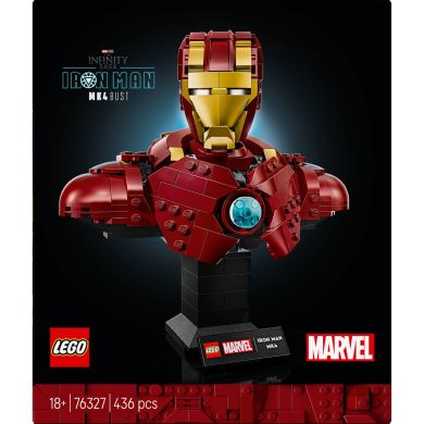 Конструктор Бюст Железного Человека MK4 LEGO Super Heroes 76327