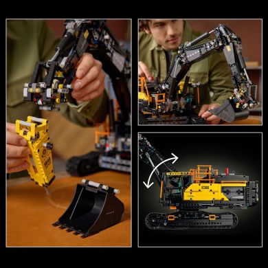 Конструктор Екскаватор Volvo EC500 Hybrid LEGO TECHNIC 42215