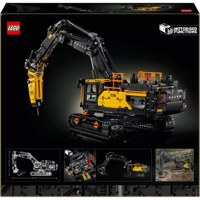 Конструктор Екскаватор Volvo EC500 Hybrid LEGO TECHNIC 42215