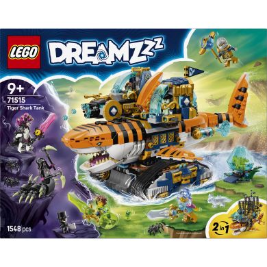 Конструктор LEGO DREAMZzz Танкер тигровая акула 71515