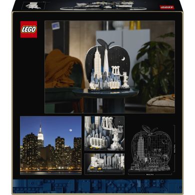 Конструктор Нью-Йорк &mdash; &laquo;Велике яблуко&raquo; Lego Architecture 21066