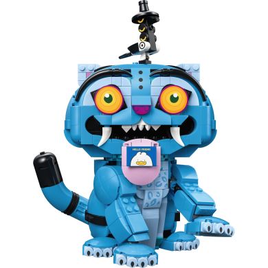 Конструктор Тигр Дерпі та пташка Сассі V29 Lego KPop Demon Hunters 825 деталей 72537