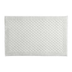 Коврик для ванной 60*90см, гум.основа, цв. OSTRICA Biancoperla