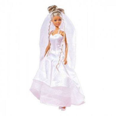Кукла Штеффи в свадебном платье Simba стильная в ассортименте 5733414