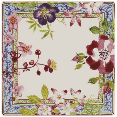 Мала Квадратна тарілка MILLEFLEURS 17 x 17 см GIEN 1643CCCP01