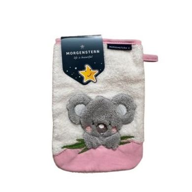 Масажна рукавичка-мочалка Коала Morgenstern 3020-18-00, Рожевий