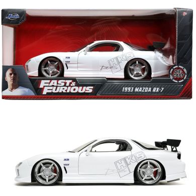 Машина металлическая Jada Форсаж Mazda RX-7 (1993), масш. 1:24, 8+ JADA 9332607314R00