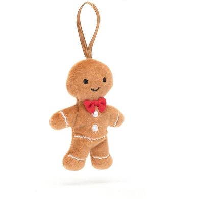 М'яка Іграшка на ялинку Святковий Імбирний Пряник Fred Jellycat (Джеллі Кет) FFH6GM