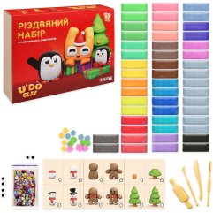 Набор для творчества Strateg U'DO Clay: Рождественский набор (31067)