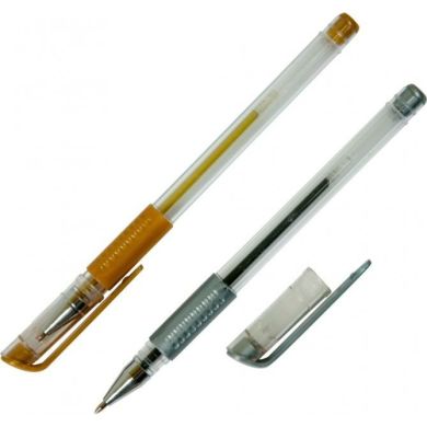 Набір гелевих ручок 6 шт ZiBi Metallic 6 кольорів ZB.2203-99