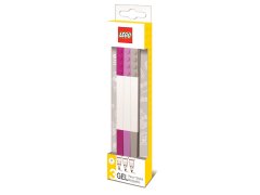 Набір гелевих ручок LEGO Stationery 3 шт фіолетова, бузкова, сіра 4003075-51861