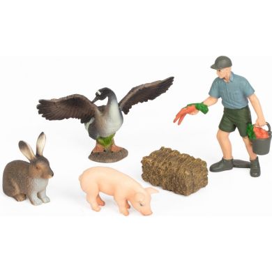 Набір іграшок тварини Ферма в асортименті KIDS TEAM Q9899-T7