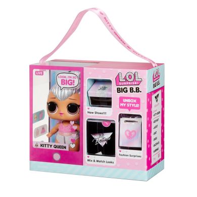 Набор из мега-популярной L.O.L. Surprise! серии Big B.B.Doll Королева Китти 573074