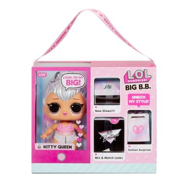 Набор из мега-популярной L.O.L. Surprise! серии Big B.B.Doll Королева Китти 573074