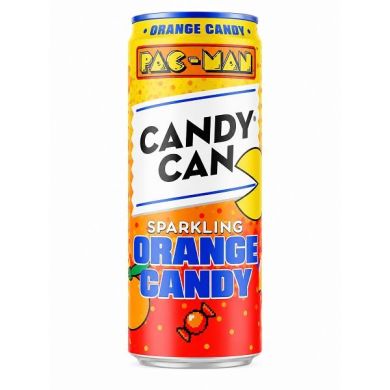 Напиток газированный Candy Can PACMAN Orange со вкусом апельсина 330мл ж/б 8718858616480