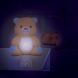 Ночник 0825-NL WinFun медвежонок, проектор ночного неба, плюш, музыка, кор.