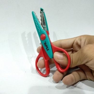 Ножиці креативні зигзагоподібні для творчості, 13 см., Apli Kids 000013448
