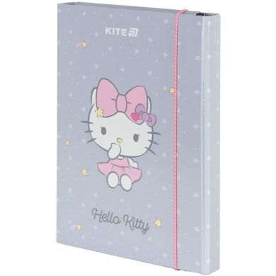 Папка для зошитів В5 на гумці картон, Hello Kitty-1 HK25-210-1