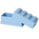 Восьмиточковий королівський блакитний міні-бокс для зберігання Х8 Lego 40121736