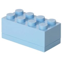 Восьмиточковий королівський блакитний міні-бокс для зберігання Х8 Lego 40121736