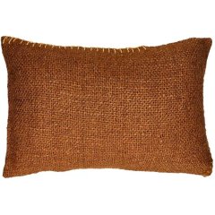 Подушка бавовна / віскоза, 60&times;40 см, тепло-коричнева AYALA POMAX 40744-CIN-15