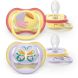 Пустышка Avent Ultra Air, 0-6 месяцев, 2 шт, дизайн для девушек SCF087/04