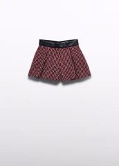 Шорты детские красные high waist Abel & Lula Красный 104 5775