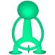 Силіконовий чоловічок Moluk Угі GLOW 8 см 43210, Зелений
