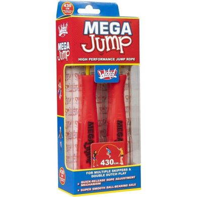 Скакалка Wicked MEGA JUMP DOUBLE 430 см в асортименті WKMJD