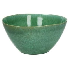 Тарелка глубокая POMAX TREILLE, керамика, ⌀15, зеленая, арт.38102-GRE-05, 15