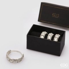 Держатель салфеток jewel, серебро, h1,3d4 EDG 715407,020