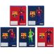 Тетрадь 12 листов, клетка, софт тач + УФ лак, FC Barcelona Kite BC26-232