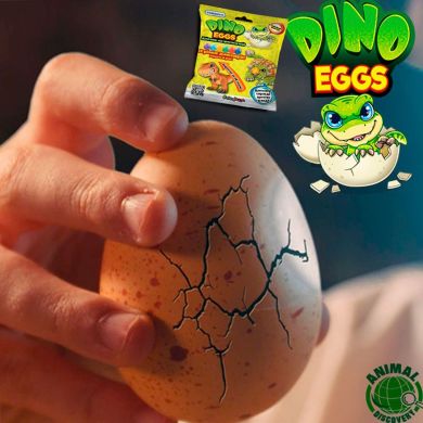 Растущая игрушка в яйце #sbabam «Dino eggs» Динозавры в ассортименте T110-2018